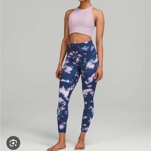 NWOT Lululemon Align High-Rise size 4 tie Dye leggings
